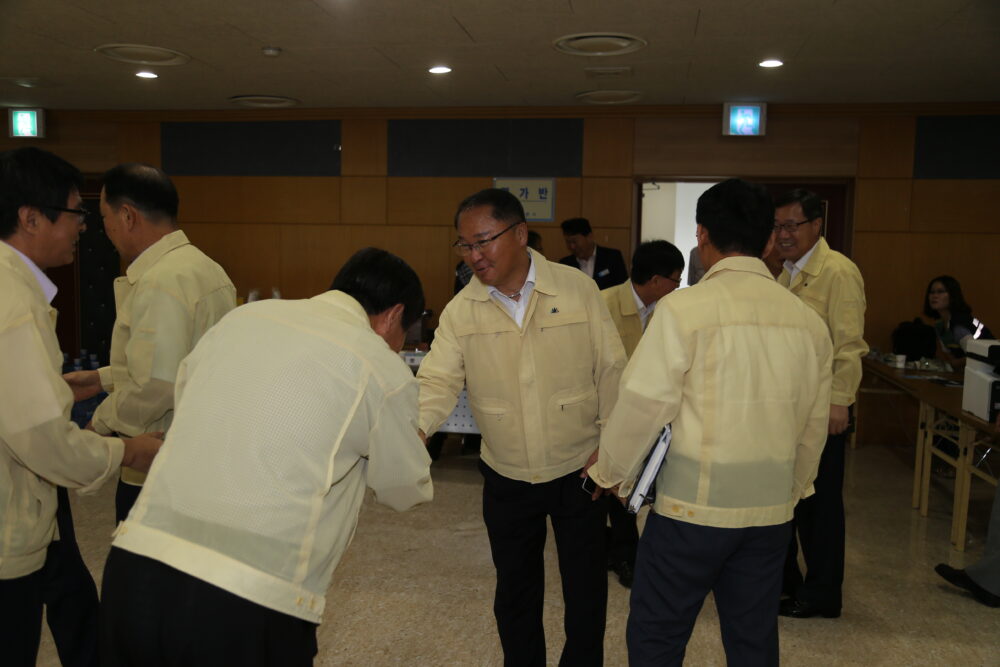 을지훈련 근무자 격려방문