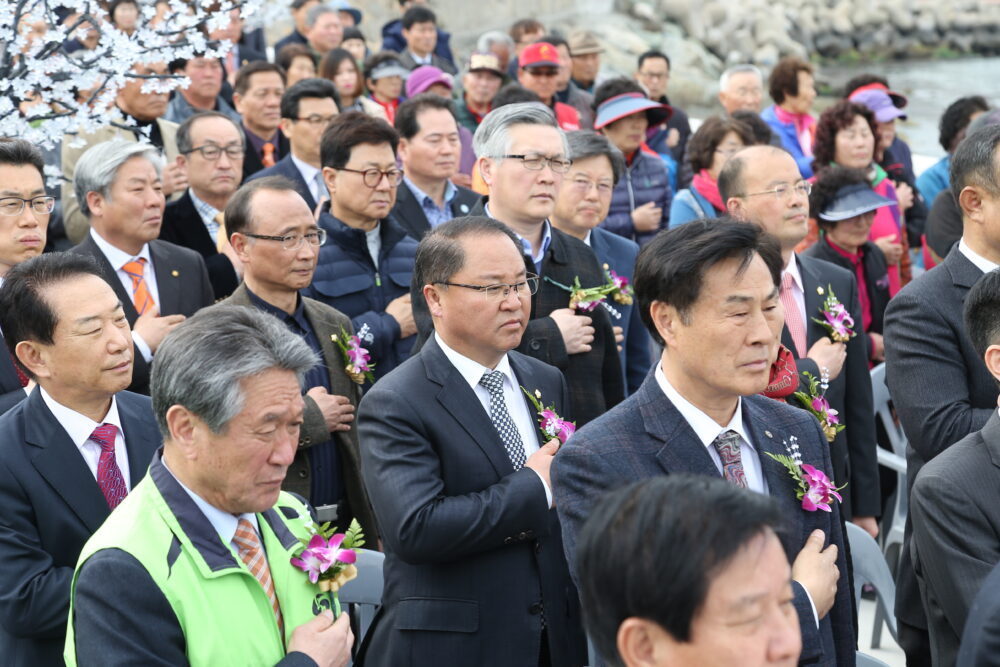 2017.03.16 진해 명동 마리나 방파제 준공식